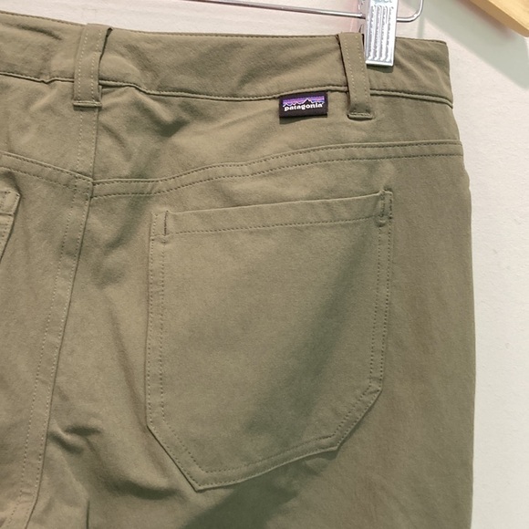 Patagonia Green Tribune Capri Pants Hiking Outdoor Crop Pants Size 4 - Picture 10 of 12